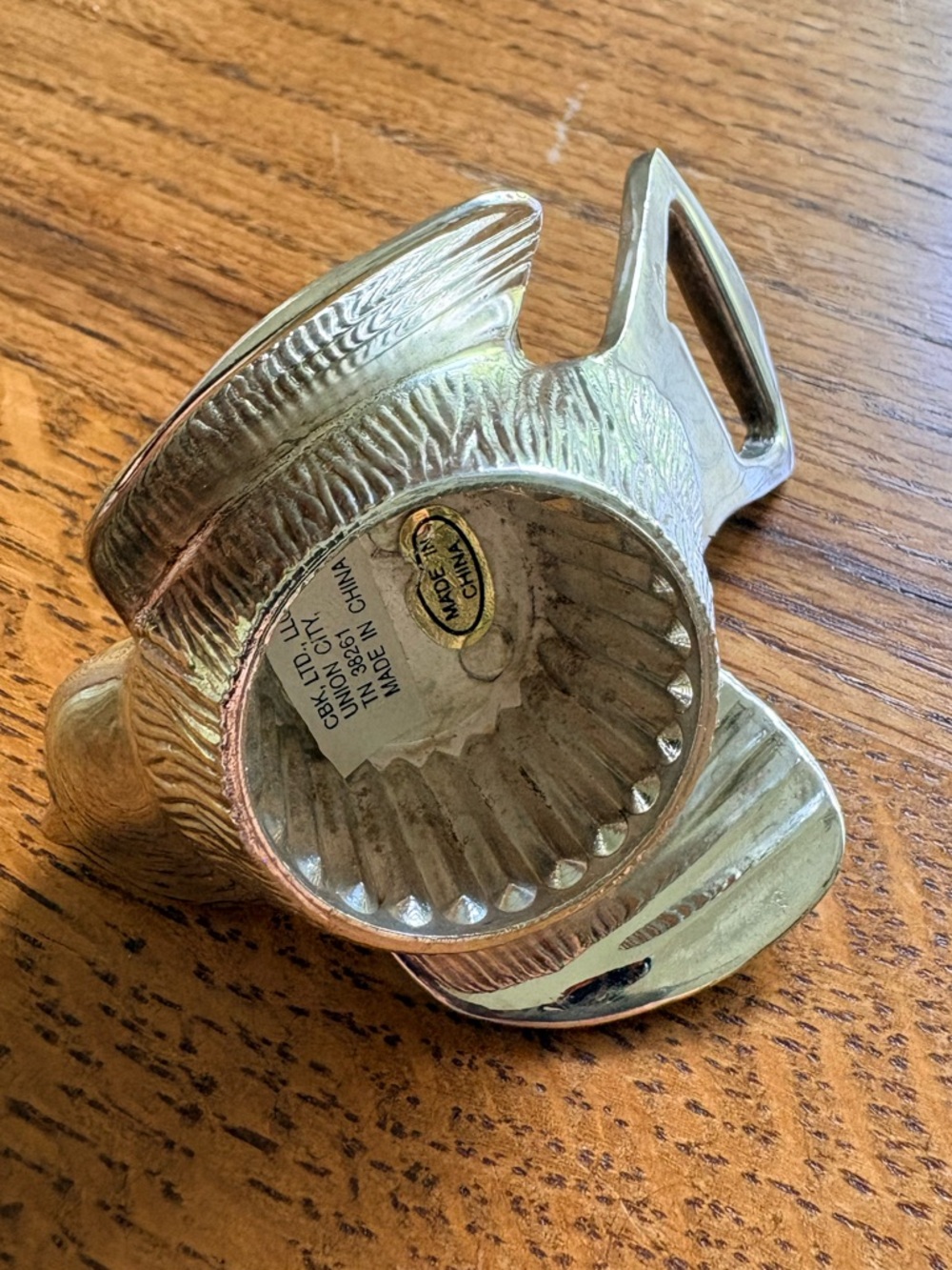 Vintage Silver tone metal Bird flip/turn Bottle Opener - Picture 6 of 14